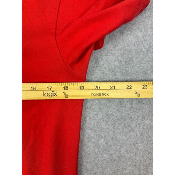 Burger King Whopper Employee Shirt Size M Red Short Sleeve Tee Summer Uniform - Picture 7 of 8